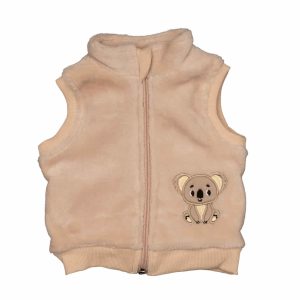 Wellsoft kisfiú baba mellény koala mintával