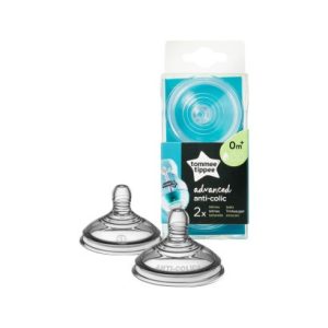 Tommee Tippee Advanced Anti-colic cumisüveg cumi 0 hó - lassú folyású 2db