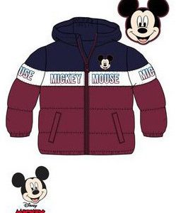 Disney Mickey Burgundy baba bélelt kabát 6 hó