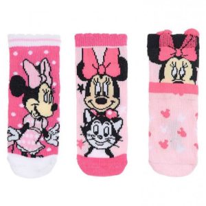 Disney Minnie Figaro Pink baba zokni 0/6 hó