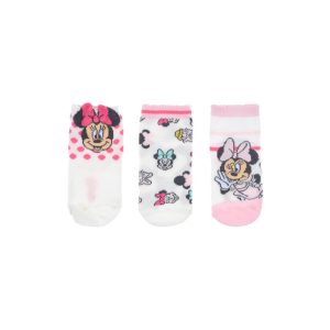 Disney Minnie Wink White baba zokni 0/6 hó