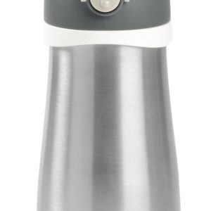Béaba Rozsdamentes Acél Palack + Fogantyú - 350 ml - Sötétszürke -