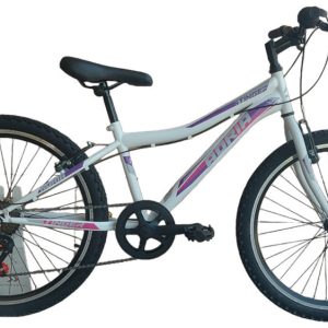 Adria Stinger 24" gyerek kerékpár Fehér-Rózsaszín