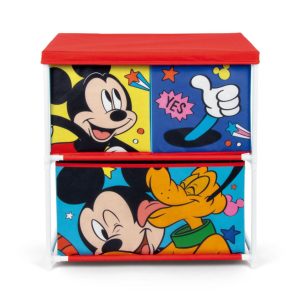 Disney Mickey Let's Move játéktároló állvány 3 rekeszes 53x30x60 cm