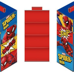 Pókember Thwip függő szekrényrendező 4 részes