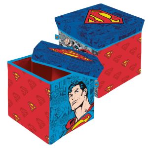 Superman Comic játéktároló 30×30×30 cm