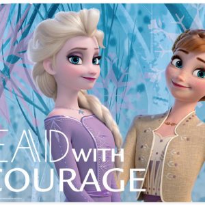 Disney Jégvarázs Lead with courage tányéralátét 43x28 cm