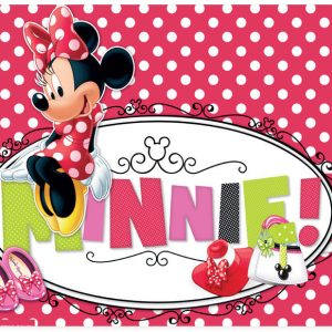 Disney Minnie Polka Dots tányéralátét 43x28 cm