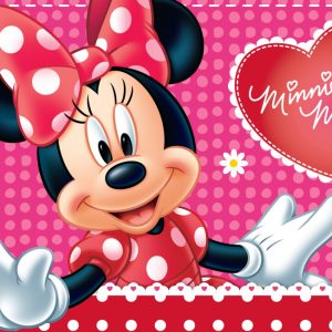 Disney Minnie Flowers tányéralátét 43x28 cm