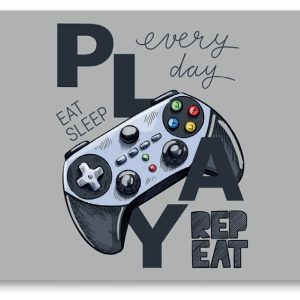 Gamer Player tányéralátét 43x28 cm