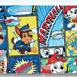 Mancs Őrjárat Comic tányéralátét 43x28 cm