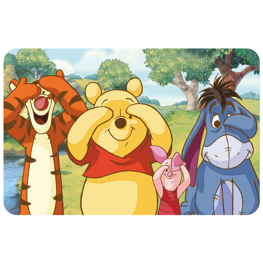 Disney Micimackó Peekaboo tányéralátét 43x28 cm