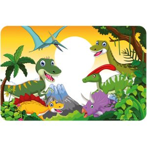 Dinoszaurusz World tányéralátét 43x28 cm
