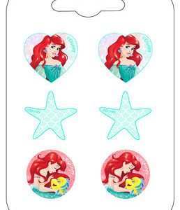 Disney Hercegnők, Ariel Star fülbevaló szett 3 pár