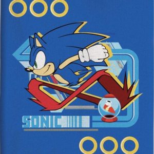 Sonic a sündisznó Ring polár takaró 100x140cm