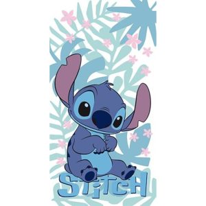 Disney Lilo és Stitch, A csillagkutya Cute Chaos fürdőlepedő, strand törölköző 70x140cm (Fas