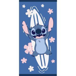 Disney Lilo és Stitch, A csillagkutya Ocean fürdőlepedő, strand törölköző 70x140cm (Fast Dry