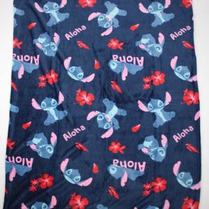 Disney Lilo és Stitch, A csillagkutya Aloha flanel takaró 110x150cm