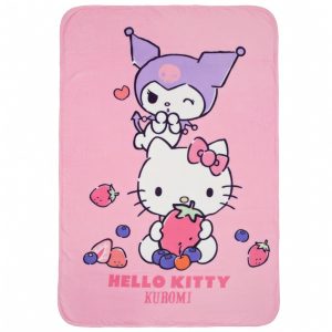 Hello Kitty Fruits polár takaró 100x140cm