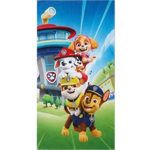 Mancs Őrjárat Tower Rescue fürdőlepedő, strand törölköző 70x140cm