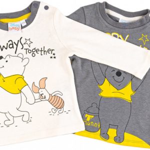 Disney Micimackó Yay baba póló, felső 2 db-os 62-92 cm
