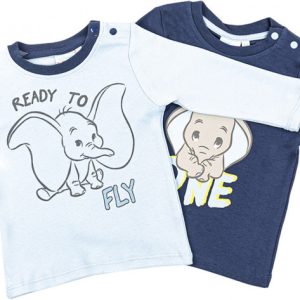 Disney Dumbo Little One baba póló, felső 2 db-os 74/80 cm