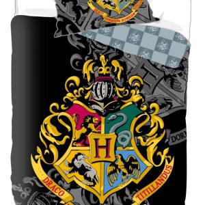 Harry Potter ágyneműhuzat Crest 140×200cm, 70×90 cm