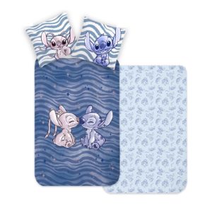 Disney Lilo és Stitch, A csillagkutya Wave gyerek, ovis ágyneműhuzat 100×135 cm, 40×60 cm