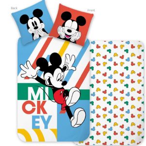 Disney Mickey Jump ágyneműhuzat 140×200cm, 70×90 cm