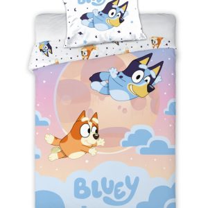 Bluey Dream Flight ágyneműhuzat 140×200cm, 70x90 cm