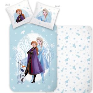 Disney Jégvarázs Wonderland gyerek, ovis ágyneműhuzat 100×135 cm, 40×60 cm