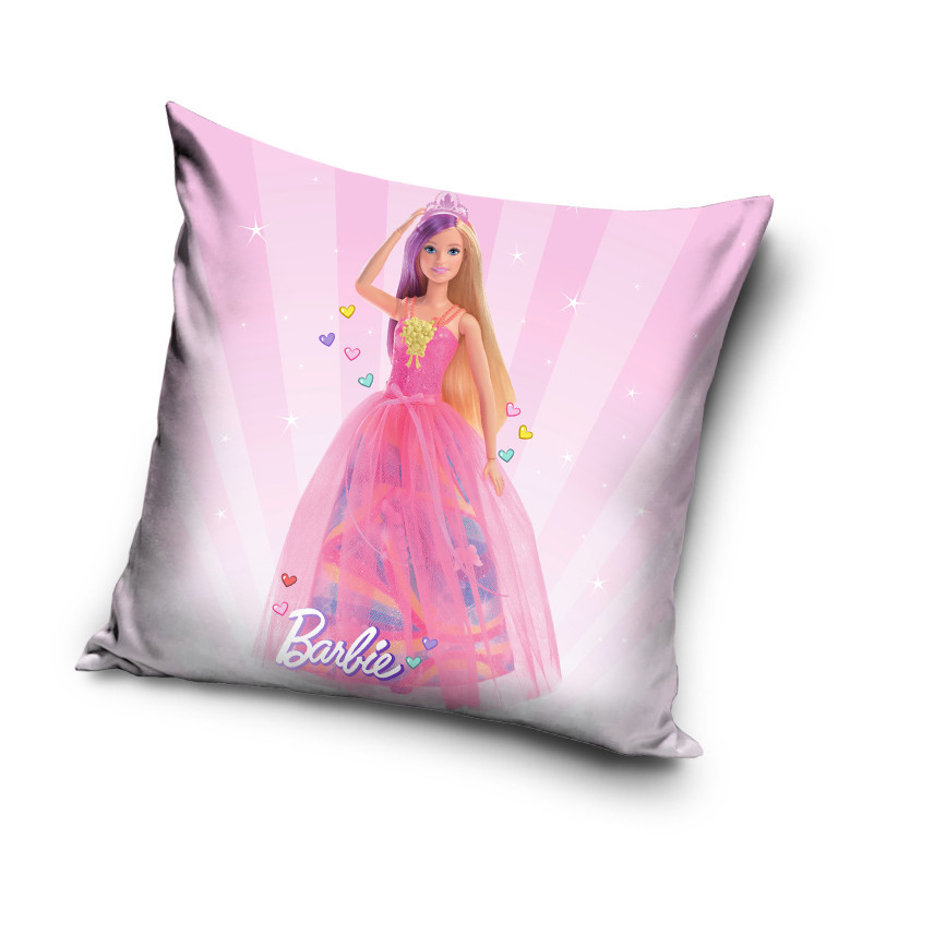 Barbie Fairy Spark párnahuzat 40x40 cm Velúr