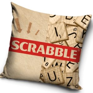 Scrabble Board Game párnahuzat 40x40 cm