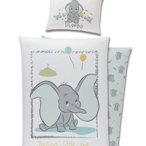 Disney Dumbó Precious gyerek, ovis ágyneműhuzat 100x135 cm, 40x60 cm