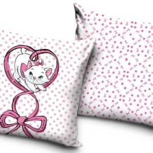 Disney Marie Ribbon párnahuzat 40x40 cm Velúr