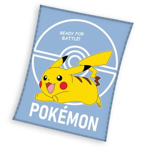 Pokémon Ready for Battle flanel polár takaró 110x140cm