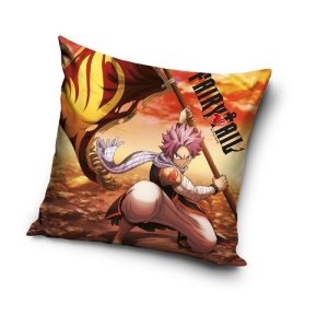 Fairy Tail Dragonfire párnahuzat 40x40 cm Velúr