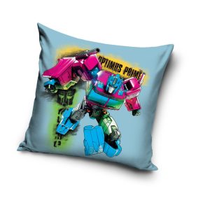 Transformers Optimus Prime párnahuzat 40x40 cm Velúr
