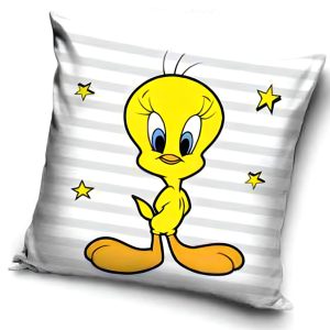 Bolondos Dallamok Tweety párna, díszpárna 40x40 cm