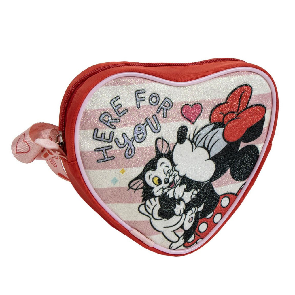 Disney Minnie For You Heart csillámos oldaltáska, válltáska
