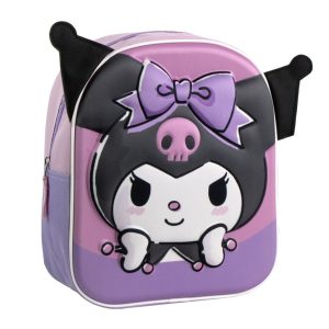 Hello Kitty Kuromi 3D hátizsák, táska 31 cm