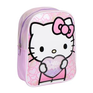 Hello Kitty Heart hologrammos hátizsák, táska 32 cm