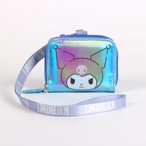 Hello Kitty Blue Iridescent pénztárca