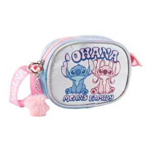 Disney Lilo és Stitch, A csillagkutya Ohana csillámos oldaltáska, válltáska