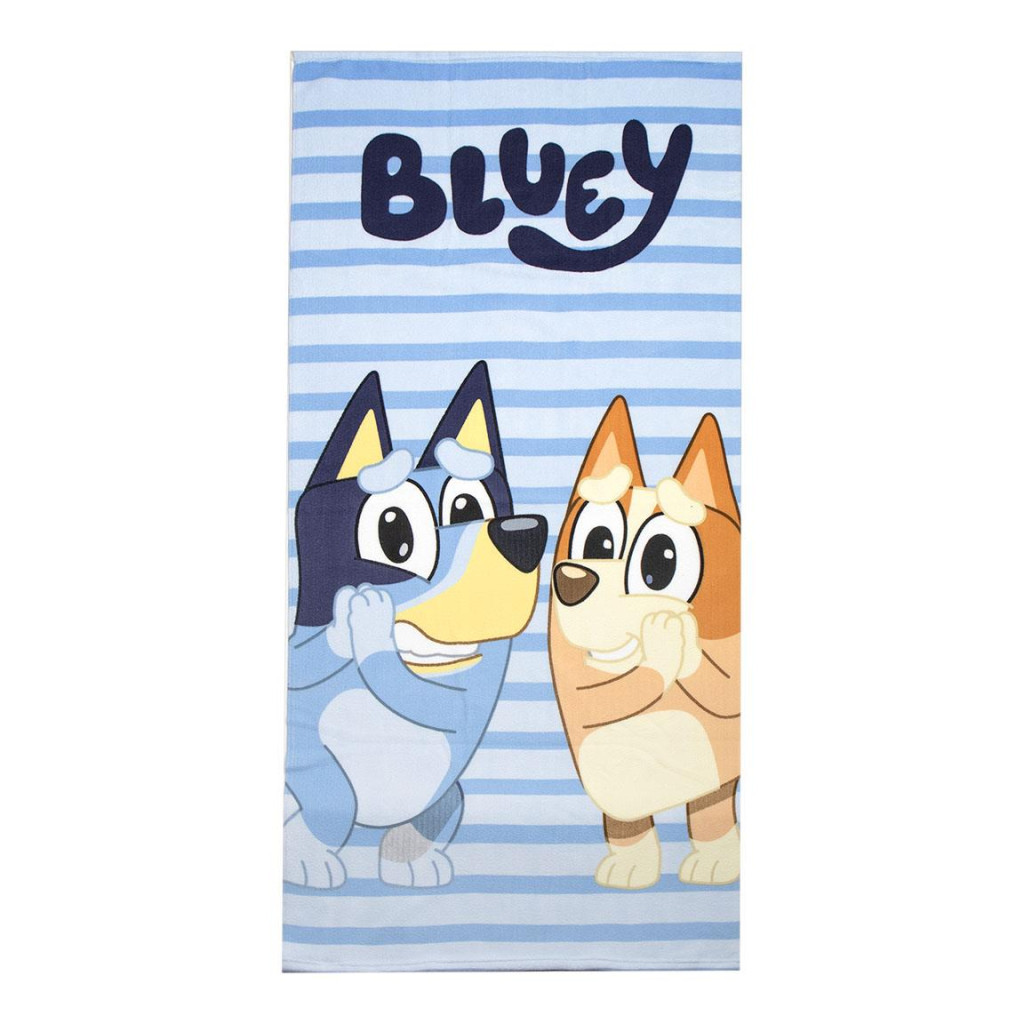 Bluey Splash Time fürdőlepedő, strand törölköző 70x140cm (Fast Dry)