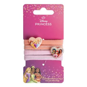 Disney Hercegnők Heart hajgumi szett 4 db-os