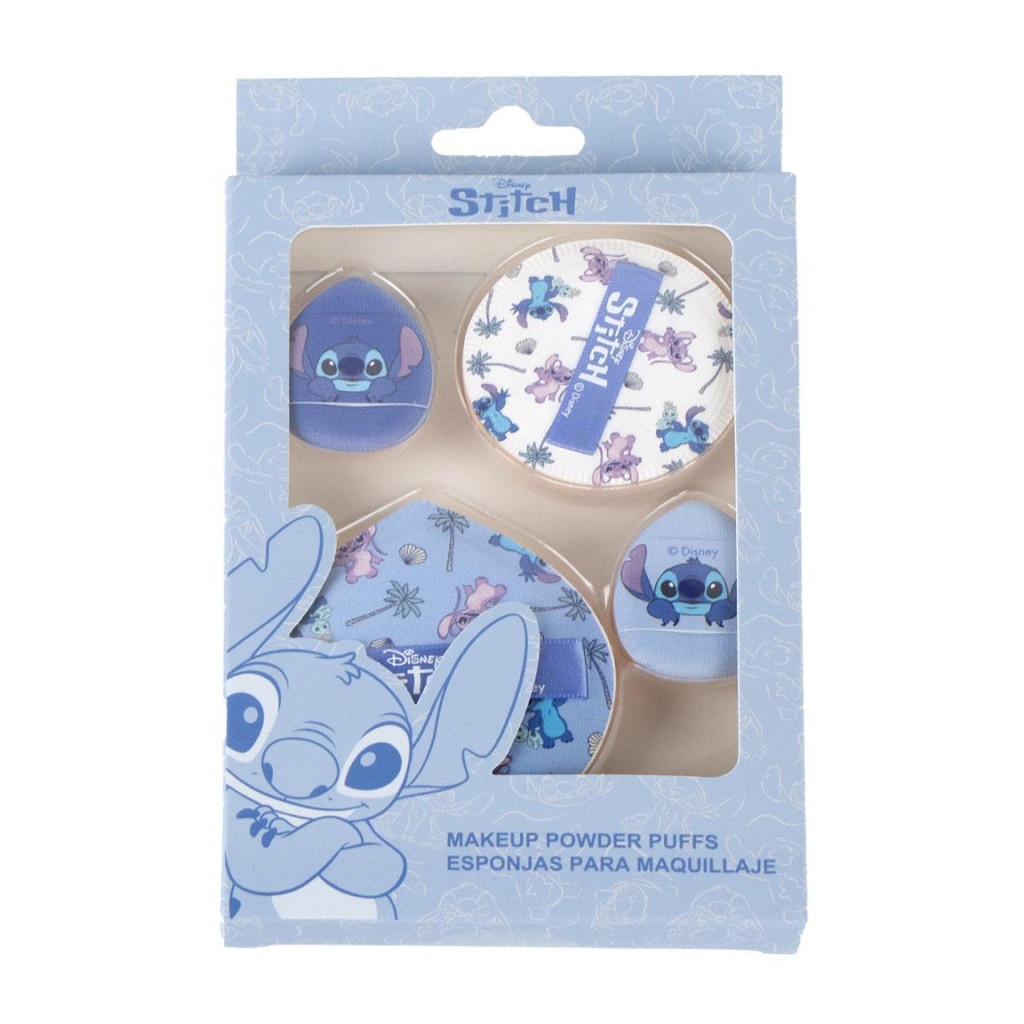 Disney Lilo és Stitch, A csillagkutya Palm sminkszivacs szett 4 db-os