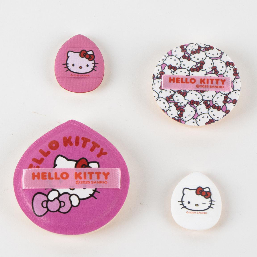 Hello Kitty Pink sminkszivacs szett 4 db-os - Image 2