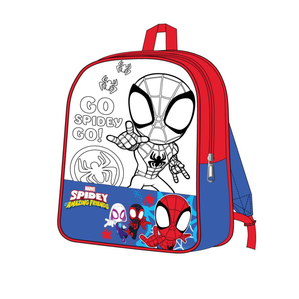 Pókember Go Spidey színezhető hátizsák, táska 38 cm - Image 2