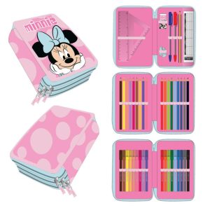 Disney Minnie Pink Dots tolltartó töltött 3 emeletes